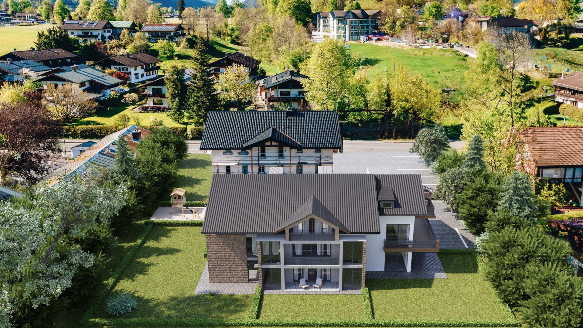 Immobilienangebot - Schönau am Königssee - Alle - GUT Hirschenlehen - 8 Neubaueinheiten - Mehrfamilienhaus