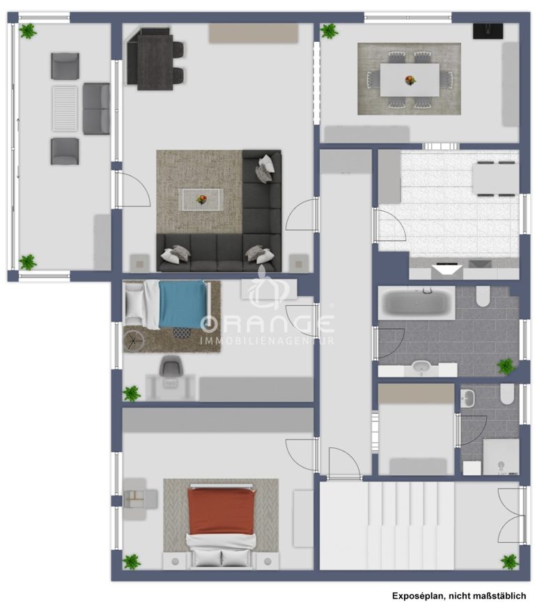 Immobilienangebot - Landshut - Alle - PROVISIONSFREIES SCHNÄPPCHEN - ZFH MIT 2 IDENTISCHEN WHG.(TEIL MODERNISIERT) IN TOP LAGE!!