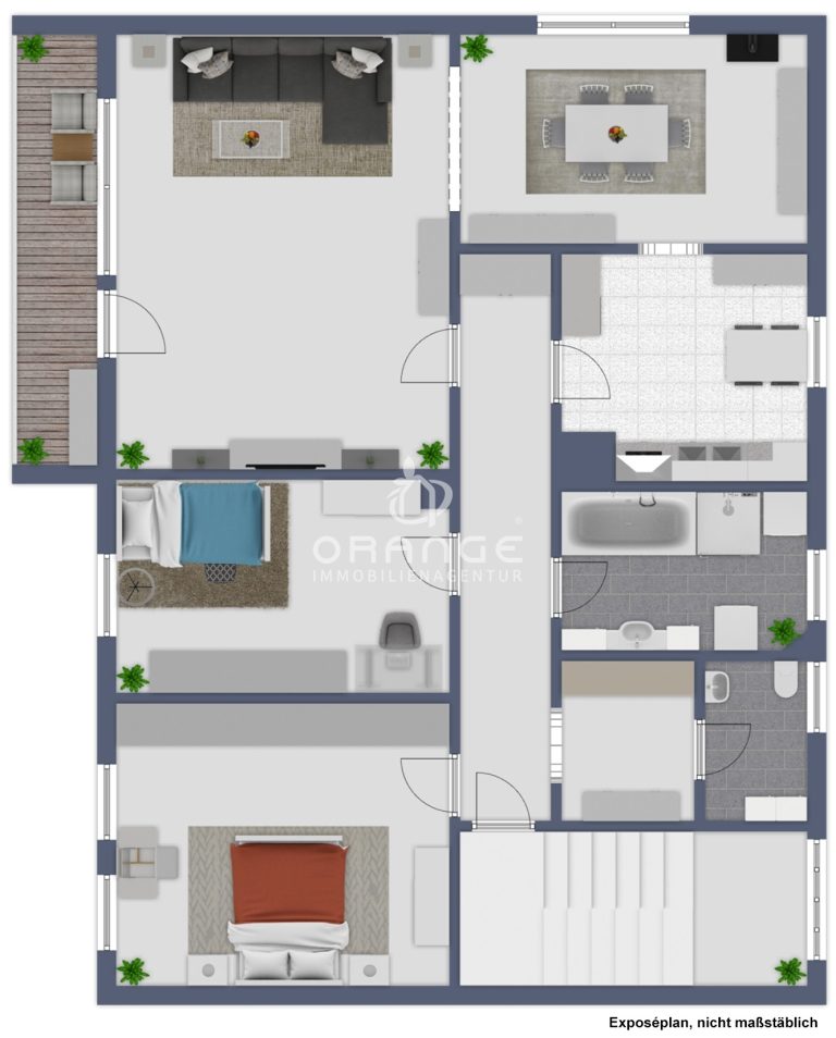Immobilienangebot - Landshut - Alle - PROVISIONSFREIES SCHNÄPPCHEN - ZFH MIT 2 IDENTISCHEN WHG.(TEIL MODERNISIERT) IN TOP LAGE!!