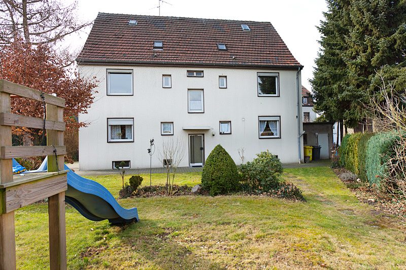 Immobilienangebot - Gelsenkirchen / Buer - Alle - Vier-Familienwohnhaus mit Bauplatz in Gelsenkirchen-Buer!