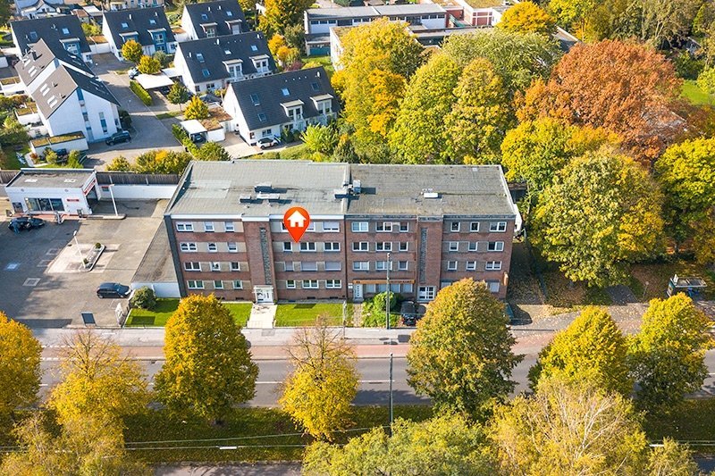 Immobilienangebot - Gelsenkirchen - Alle - Sehr gut aufgeteilte Wohnung mit West-Balkon in Buer!