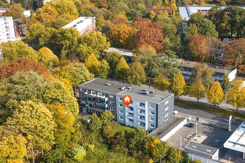 Immobilienangebot - Gelsenkirchen - Alle - Sehr gut aufgeteilte Wohnung mit West-Balkon in Buer!