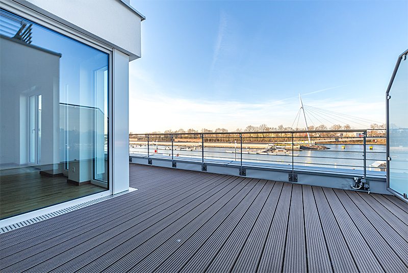 Immobilienangebot - Gelsenkirchen - Alle - Moderne Terrassenwohnung im Hafenquartier Graf Bismarck!