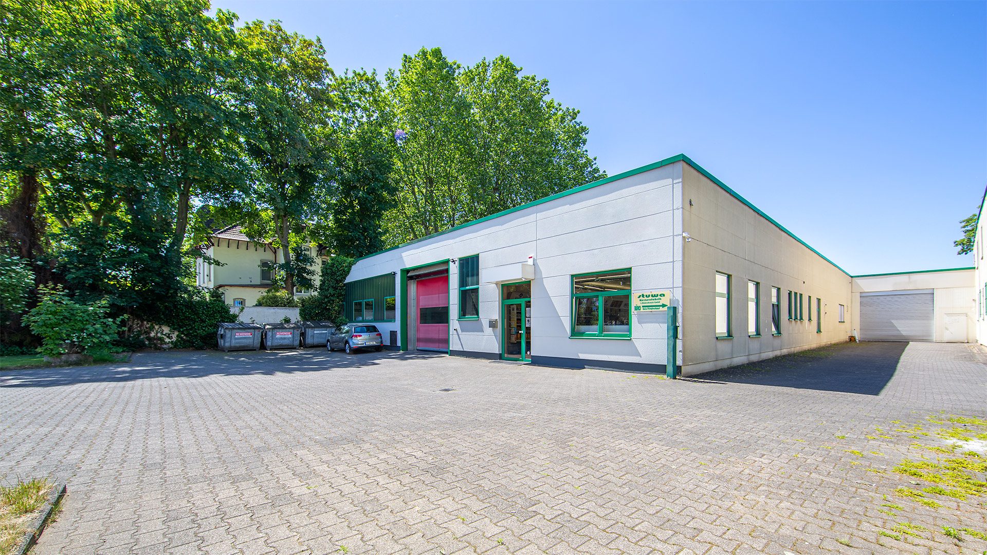 Immobilienangebot - Gelsenkirchen - Alle - Gewerbehalle mit Bürotrakt und Baugrundstück!