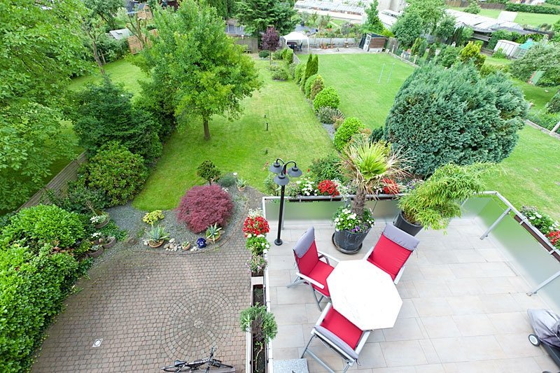 Immobilienangebot - Gelsenkirchen - Alle - Wohnen im Grünen - schicke Altbau-Maisonette!