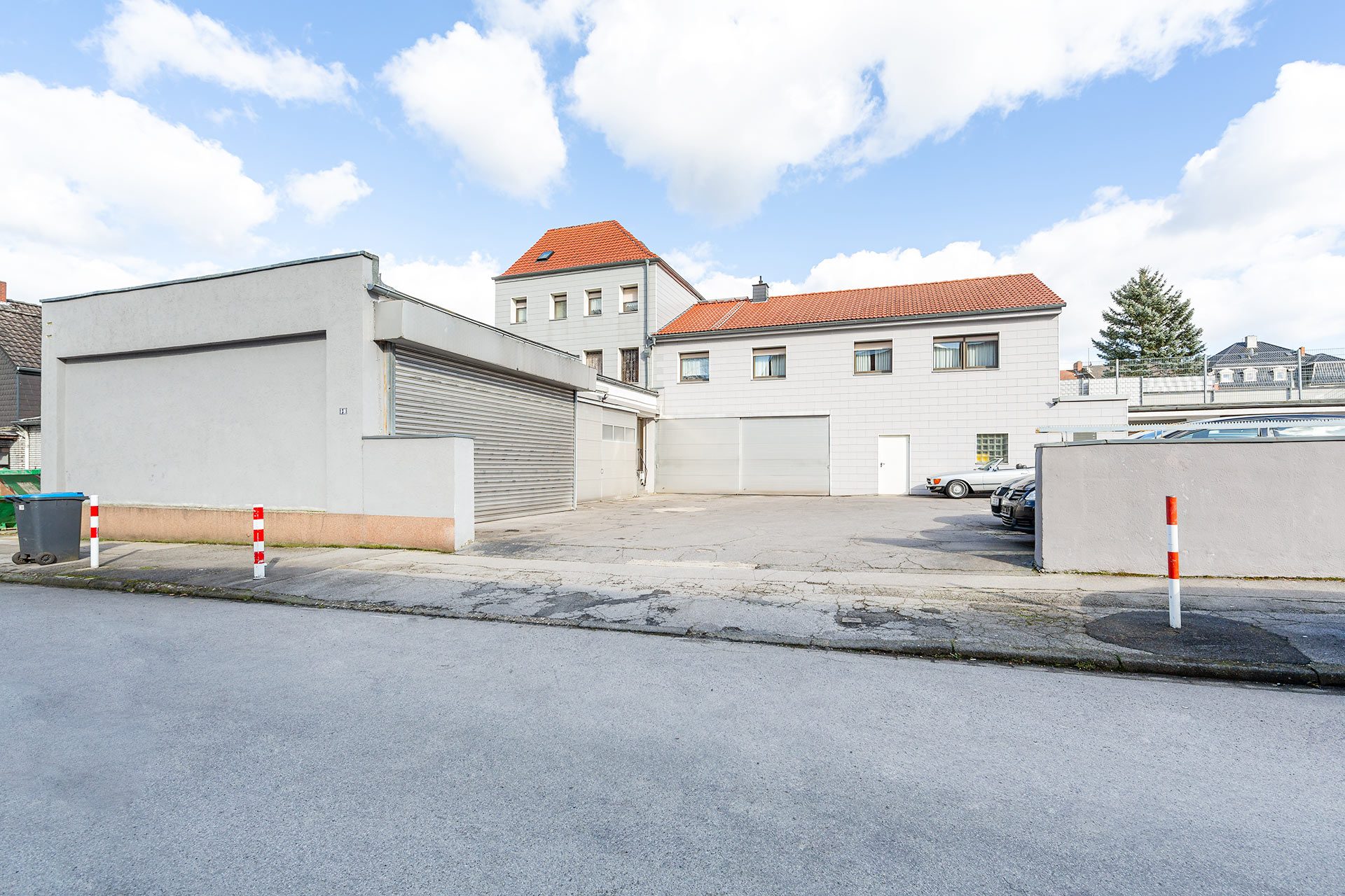 Immobilienangebot - Herten - Alle - Altes Mühlengebäude mit Lagerhallen, Garagen und Bauplatz in Herten!
