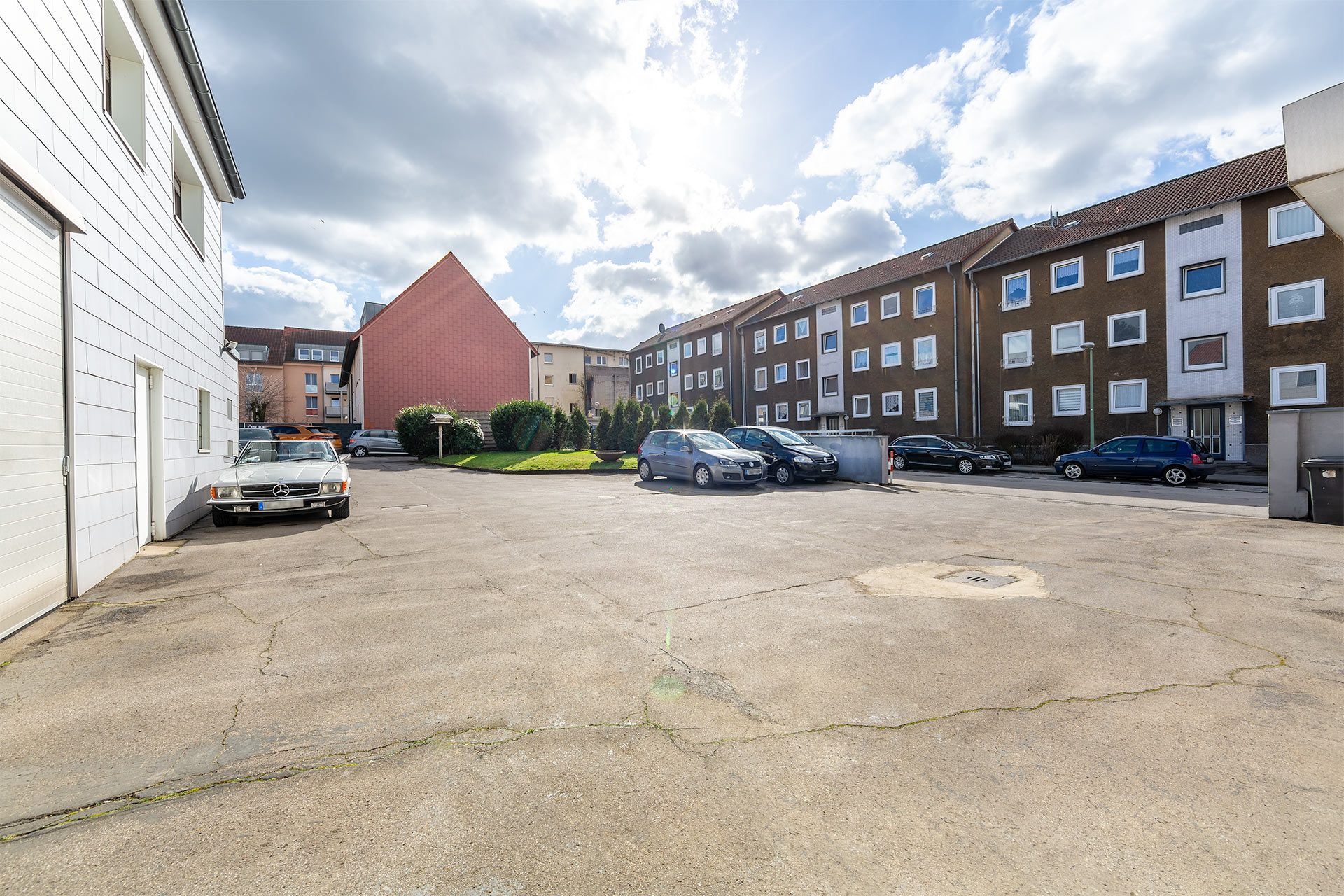 Immobilienangebot - Herten - Alle - Altes Mühlengebäude mit Lagerhallen, Garagen und Bauplatz in Herten!
