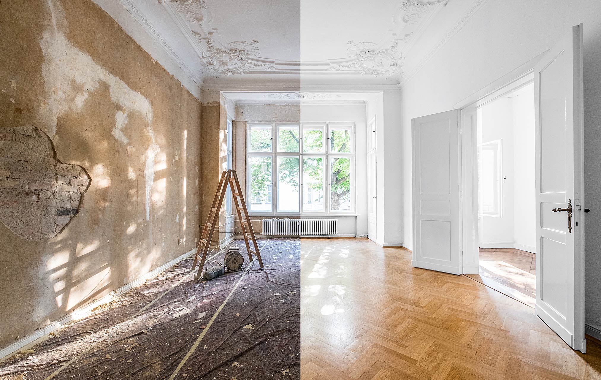 Renovierung vor dem Immobilienverkauf