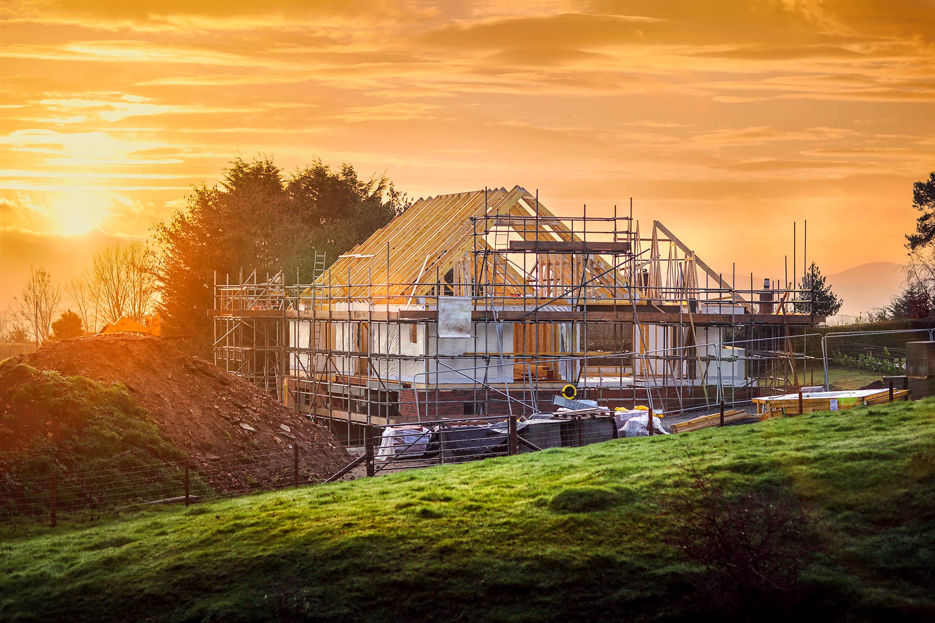 Neubau noch nicht fertig