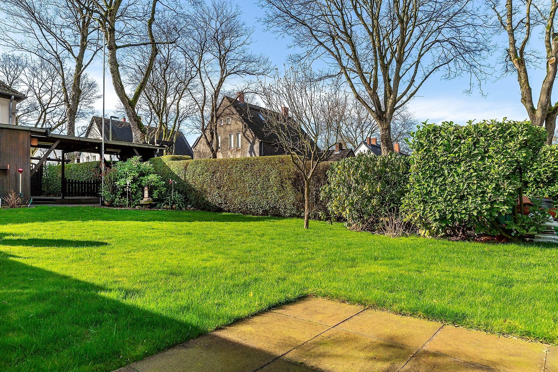 Immobilienangebot - Gelsenkirchen-Buer - Häuser - Gemütliches Zuhause: Reihenendhaus mit großzügigem Garten! – www.HUNDT.IM
