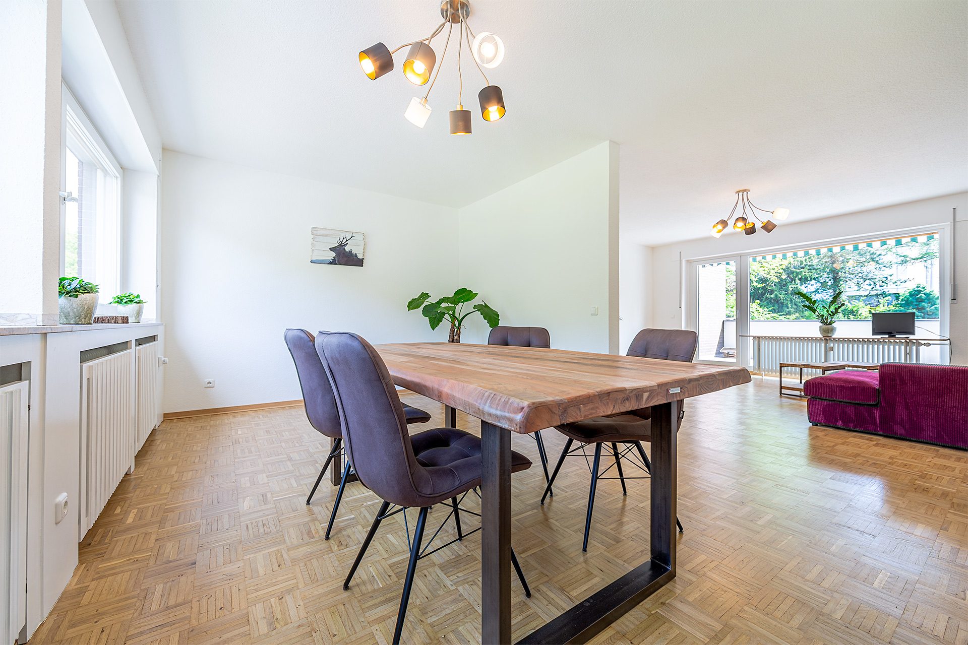 Immobilienangebot - Recklinghausen - Wohnungen - Modernisierte Terrassenwohnung in Recklinghausen am Festspielhaus!