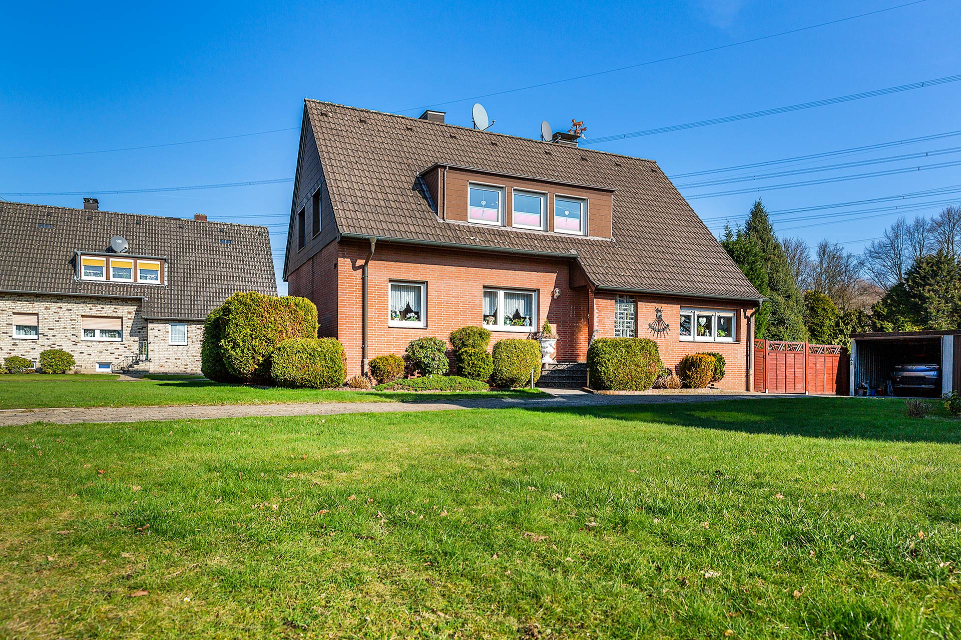Sie sehen hier ein Einfamilienhaus in Gelsenkirchen im Stadtteil Resse.