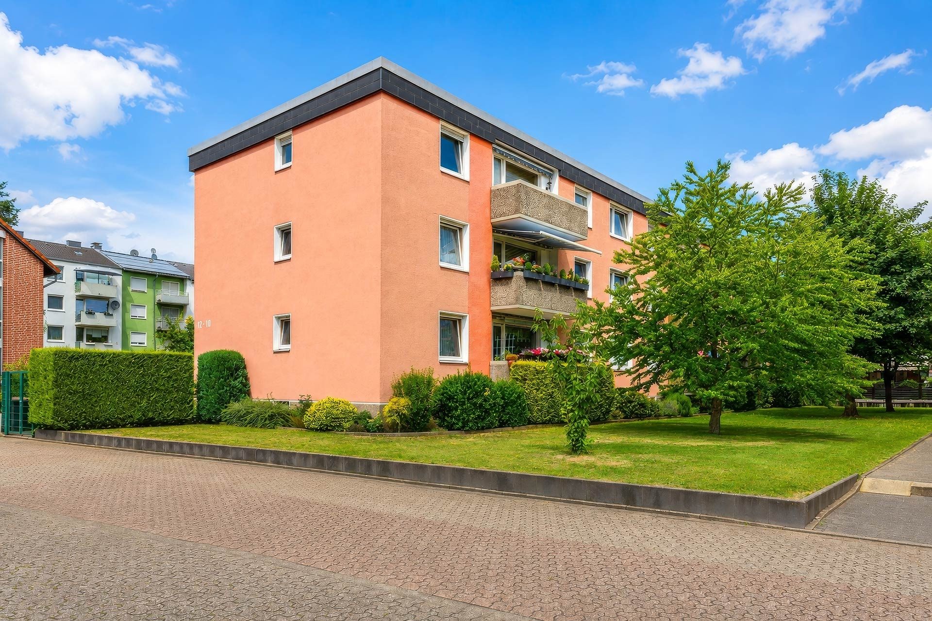 Immobilienangebot - Datteln - Wohnungen - Viel Raum, flexibel geplant: 3- bis 4-Zimmer-Wohnung mit Südbalkon und Garage in Datteln