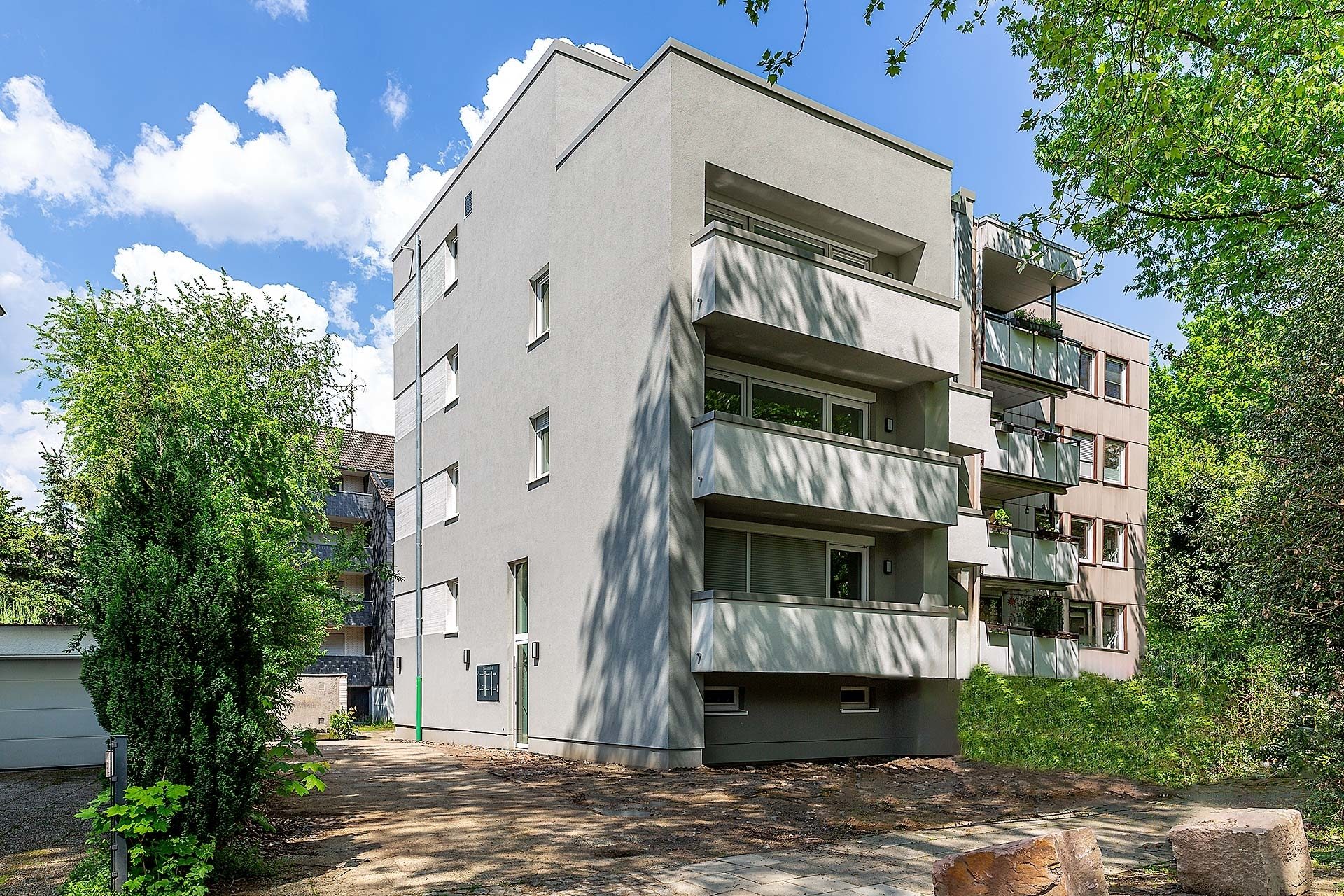 Immobilienangebot - Gelsenkirchen - Wohnungen - Moderne Mietwohnung mit 2 Loggien am Stadtgarten in Gelsenkirchen